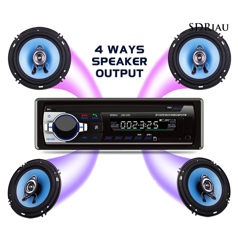 Máy Nghe Nhạc Mp3 / Fm Qcdz Jsd-520 Cho Xe Hơi