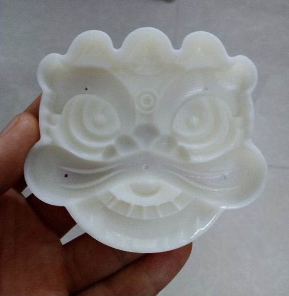 Khuôn Trung Thu hình đầu lân