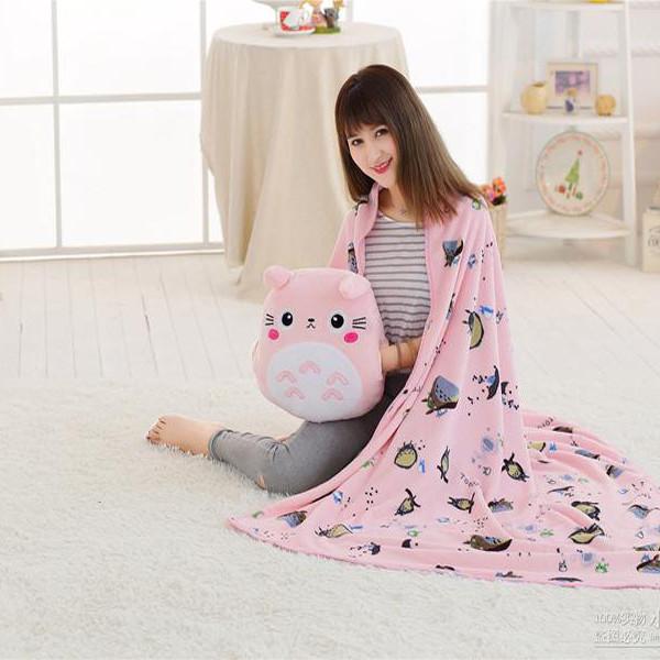 Gối mền totoro chăn họa tiết siêu cute GM46-TotoHoa