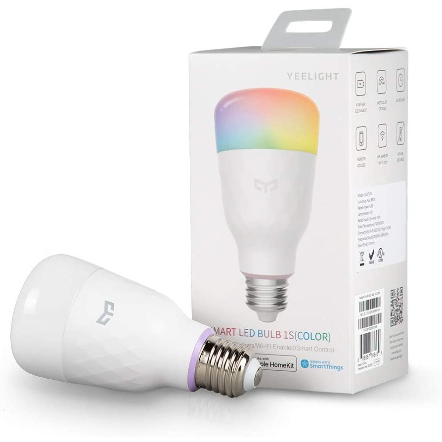 [Bảo hành 1 năm] Bóng đèn LED Yeelight thông minh 1S - Hỗ trợ Apple Homekit - Google - Alexa phiên bản quốc tế.