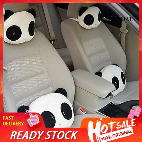 Gối Tựa Đầu Hình Gấu Trúc Dễ Thương Cho Xe Hơi