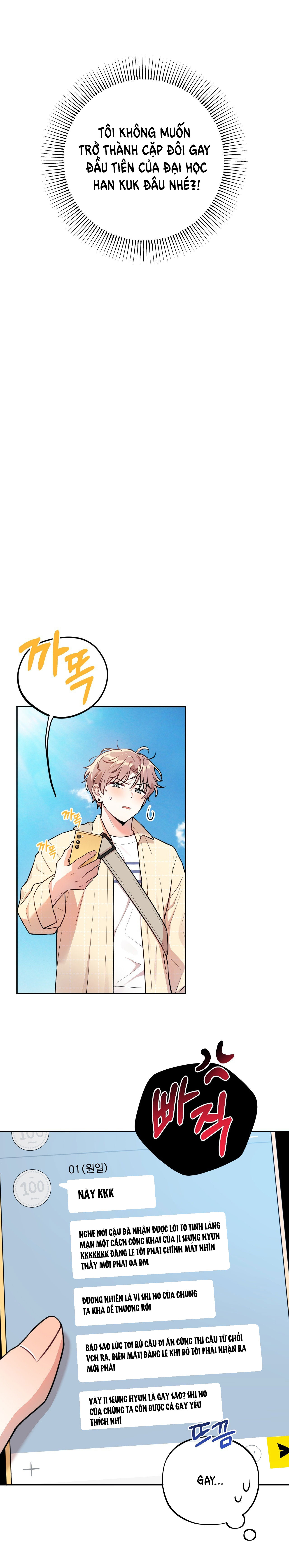 [Tuyển Tập Truyện Ngắn Giả Lập Hẹn Hò] Giờ Cậu Đi Xuống Hộ Tôi Không Được Sao chapter 1.1 - Trang 7