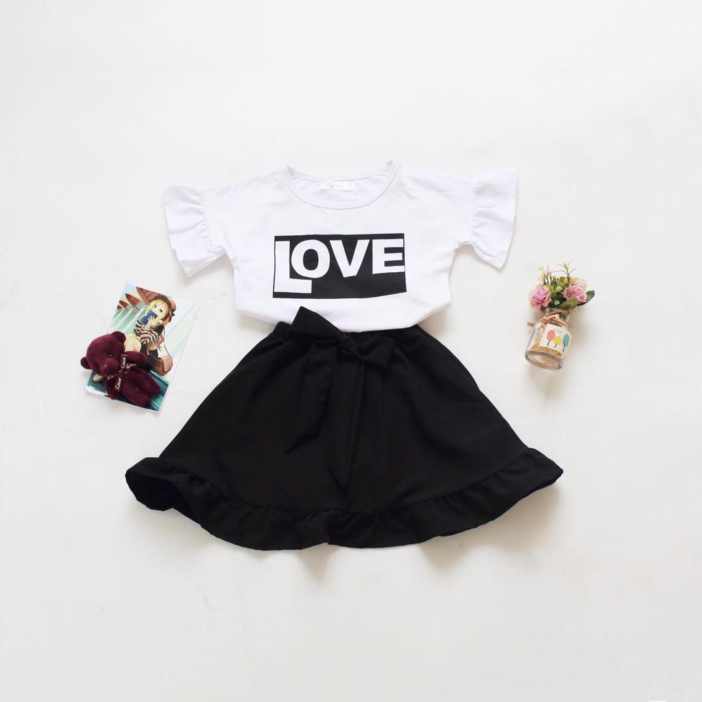 SÉT VÁY ĐẦM CHỮ LOVE