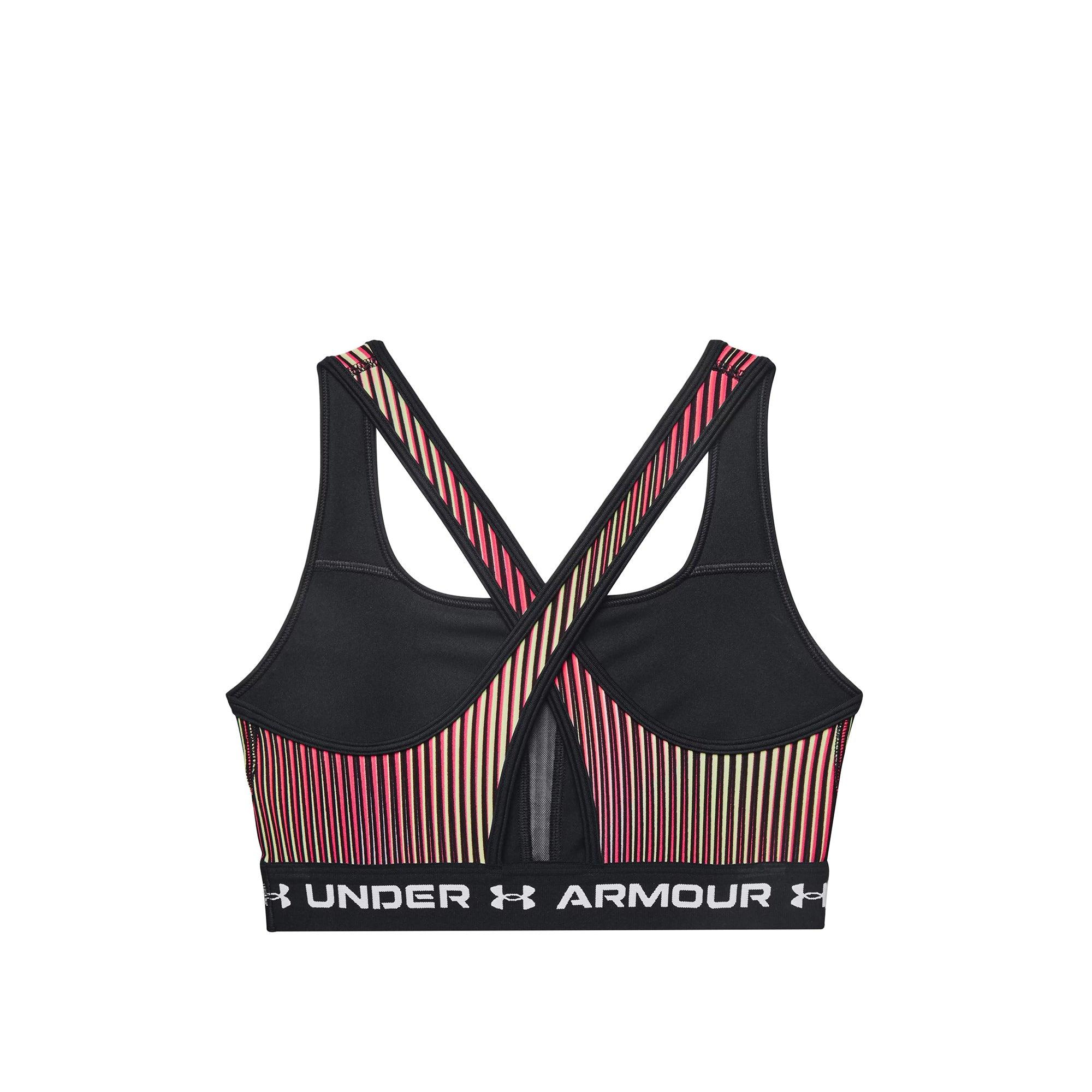 Áo bra thể thao nữ Under Armour Crossback Mid Print - 1361042-002