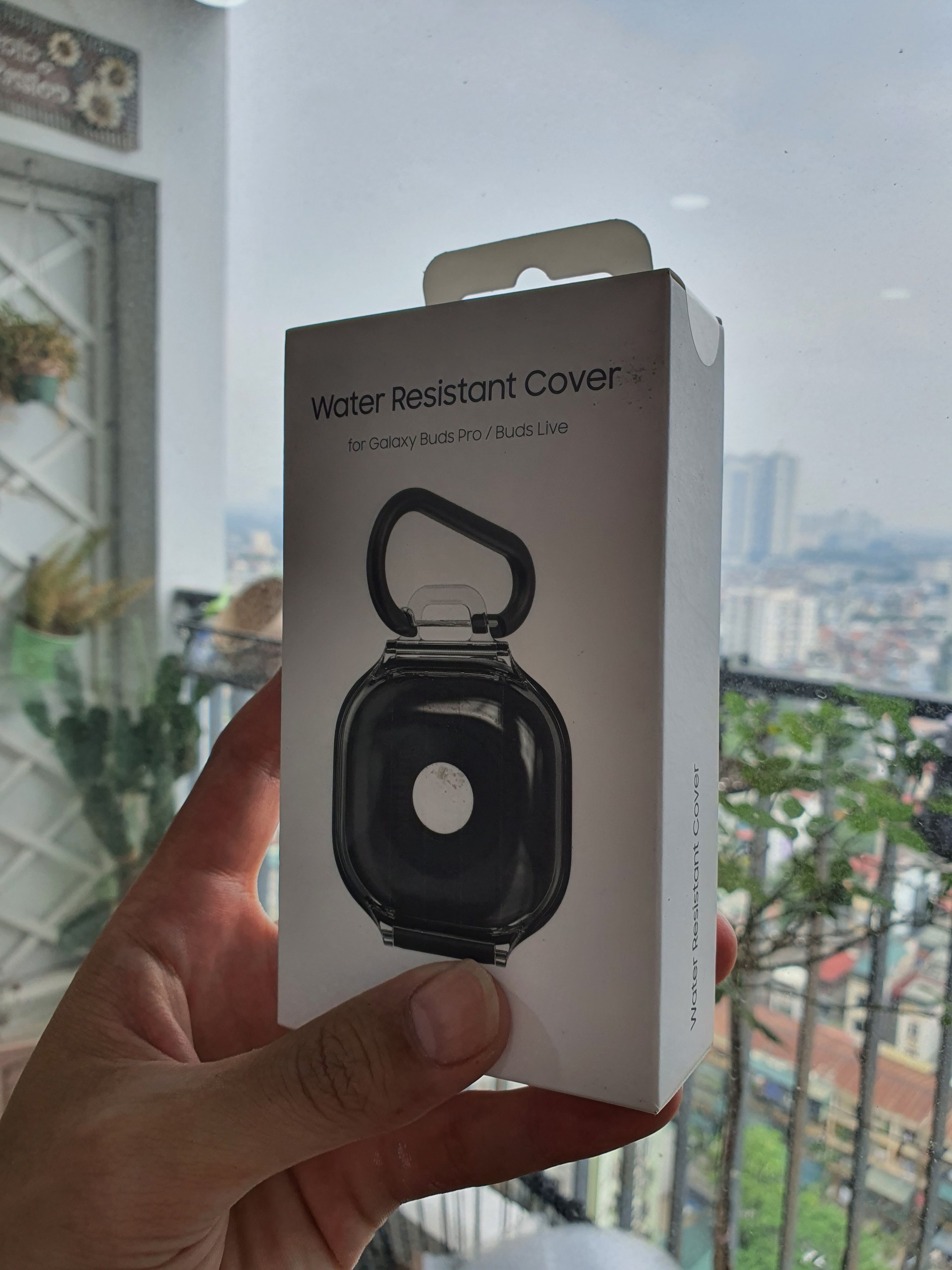 Ốp Bảo Vệ Trong Suốt Chống Nước Dành Cho Tai Nghe Samsung Galaxy Buds Pro / Buds Live / Buds 2 (Model EF-PR190) Water Resistant Cover - Full Box