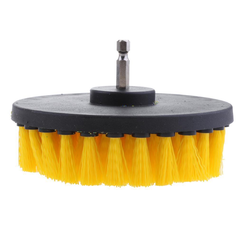 Set of 3 Brush Drill Attachment Kit Drill Powered Home Cleaning Brush Set