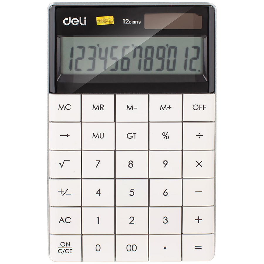 Máy Tính Touch 12 Số Deli 1589