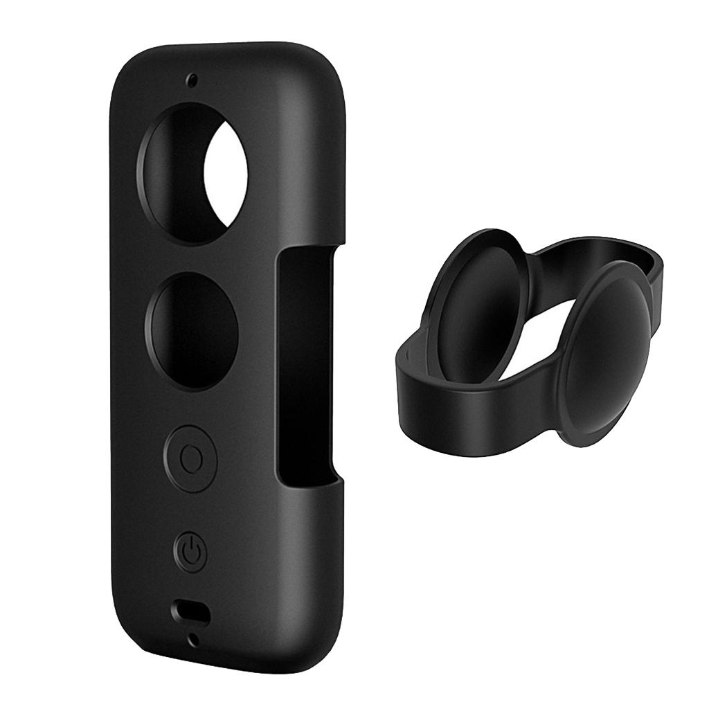 Bảo Vệ Silicone Cover Dành Cho Insta360 1 X Camera Hành Động, chống Trầy Xước Da Trường Hợp Bao Trong Nhà Và Ng