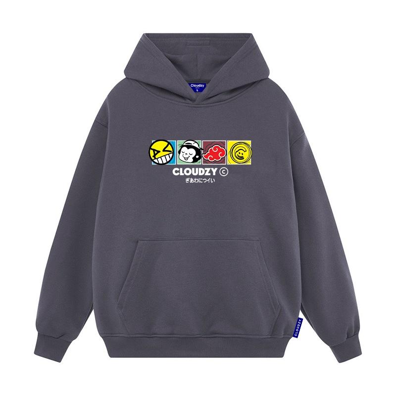 Áo hoodie nữ form rộng nam local brand unisex cặp đôi nỉ ngoại cotton có mũ xám đen dày cute zip oversize TEAMMATE