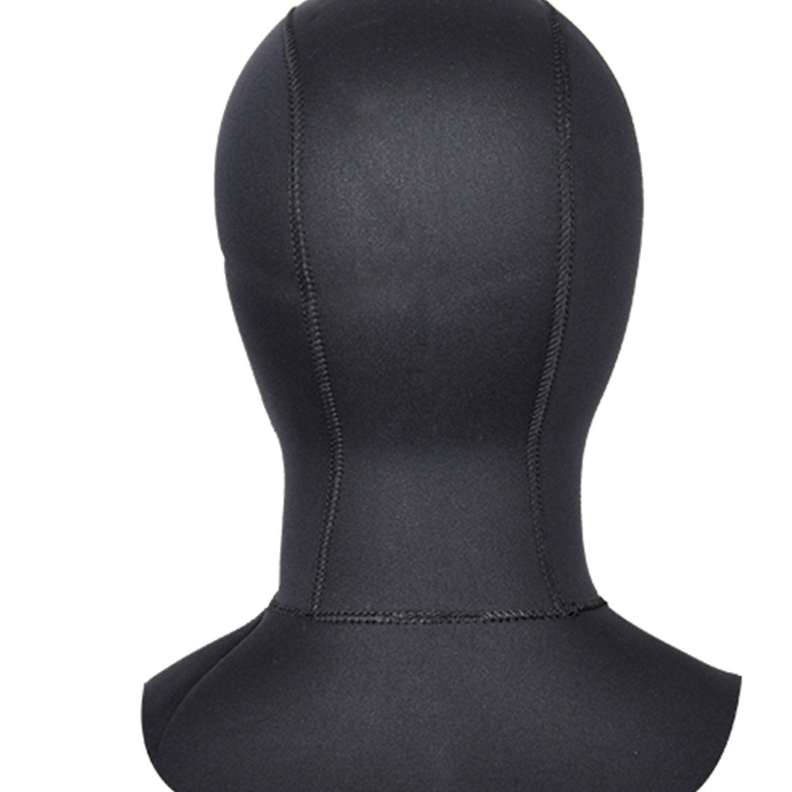 Diving Hood 5MM Neoprene Wetsuit Dive Hood for Men Women Dive Cap Surfing Thermal Hood for Water Sports