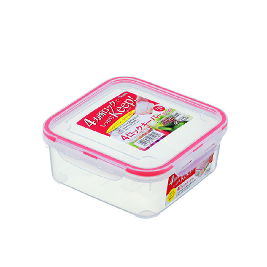 Bộ 3 hộp đựng thực phẩm chịu nhiệt tốt 730ml - Hàng Nội Địa Nhật