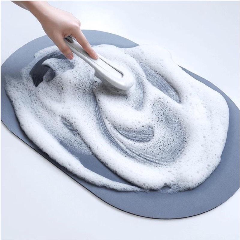 Thảm Lau Chân Silicon Siêu Mềm Siêu Dày Siêu Thấm Hút Chống Trượt ANHOME Mẫu Mới