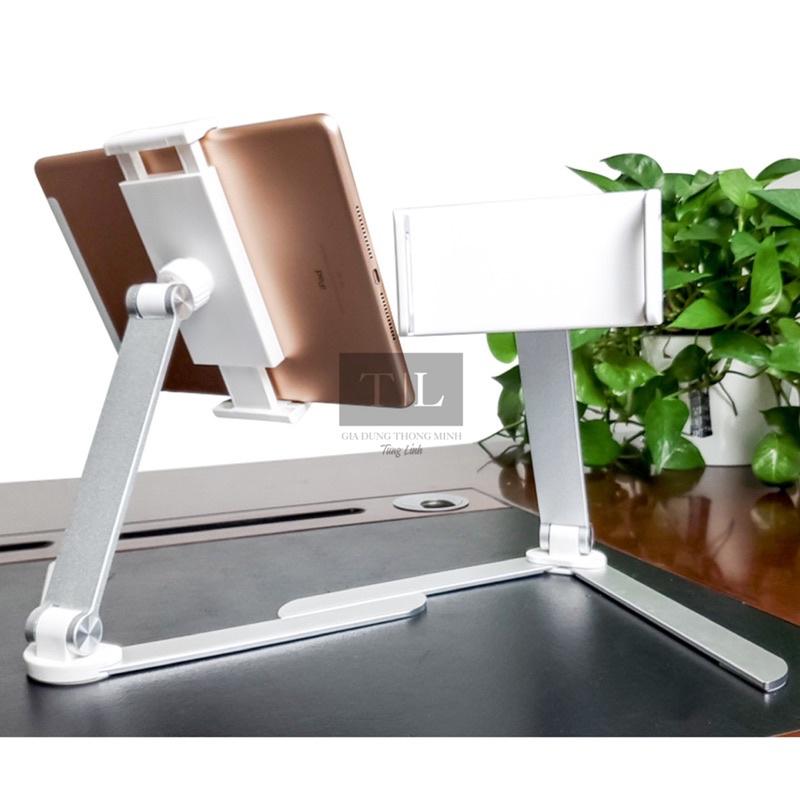 Kệ Giá Đỡ Máy Tính Bảng Ipad Tam GiácKệ đỡ điện thoại di động hợp kim nhôm điều chỉnh tự do