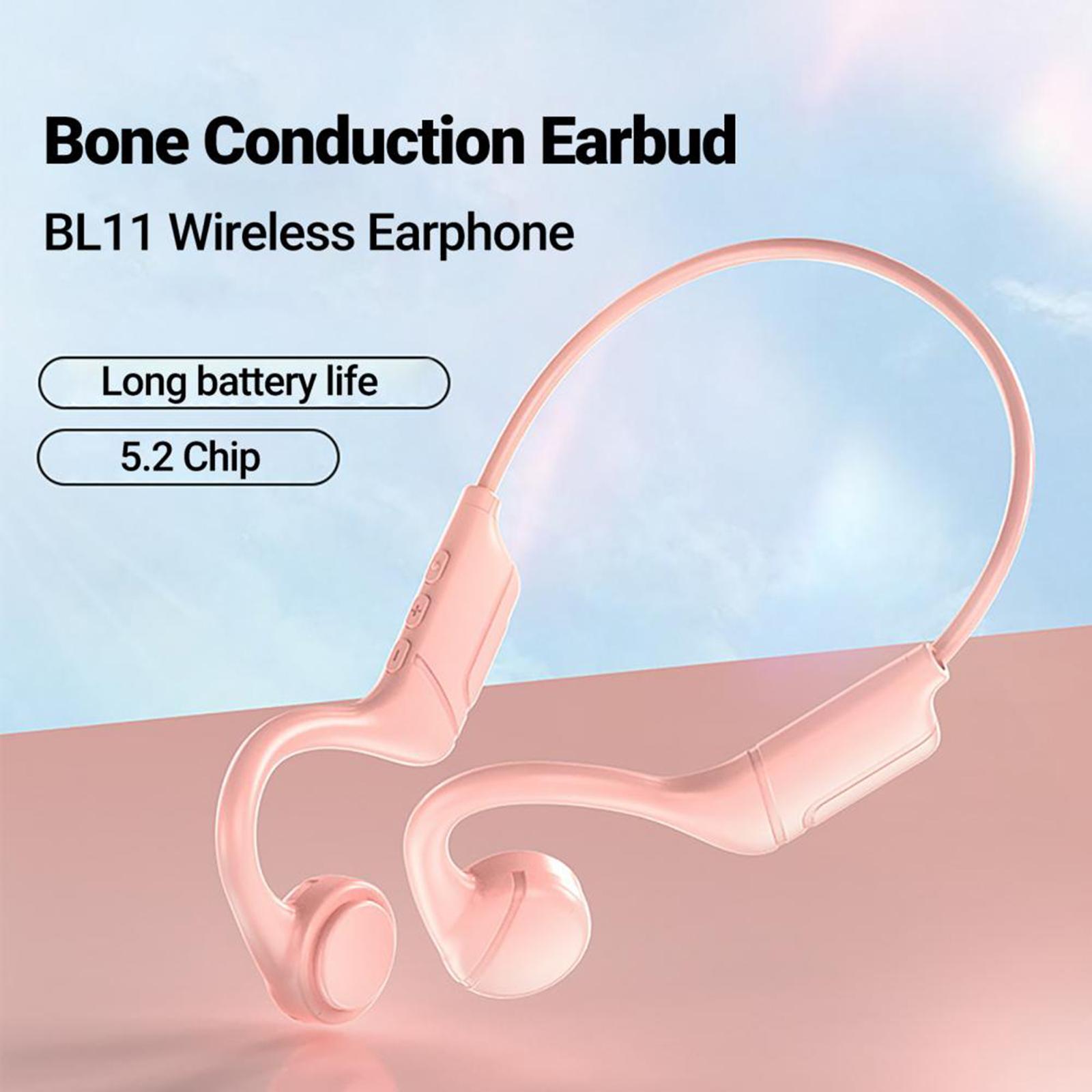 Open Ear Headphones with Mic Headset Clear Calls for Gaming Driving Workout