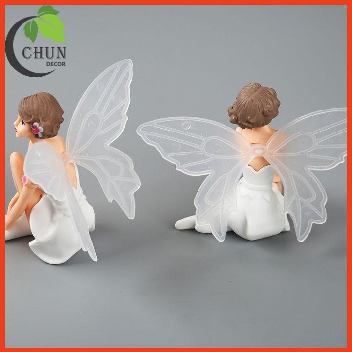 Set 3 thiên thần trang trí kệ tủ, kệ gắn tường, bàn làm việc, giá sách