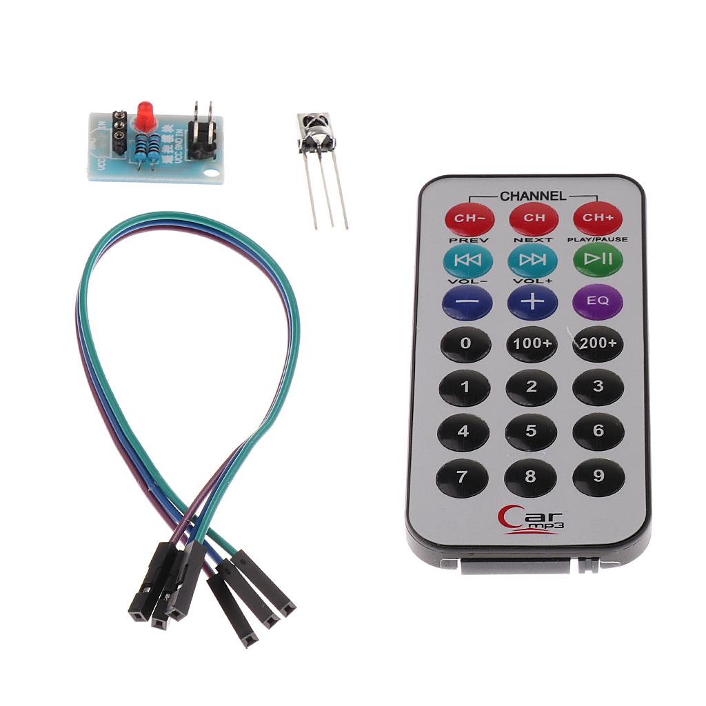 HX1838 VS1838 Infrared IR Wireless Remote Control Sensor Module Kits for DIY