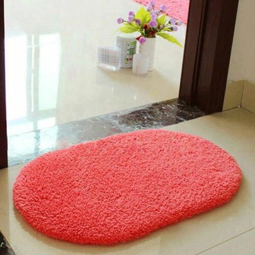 1PC Absorbent Soft Bathroom Bedroom Floor Non-slip Mat Memory Foam Bath Shower Rug E