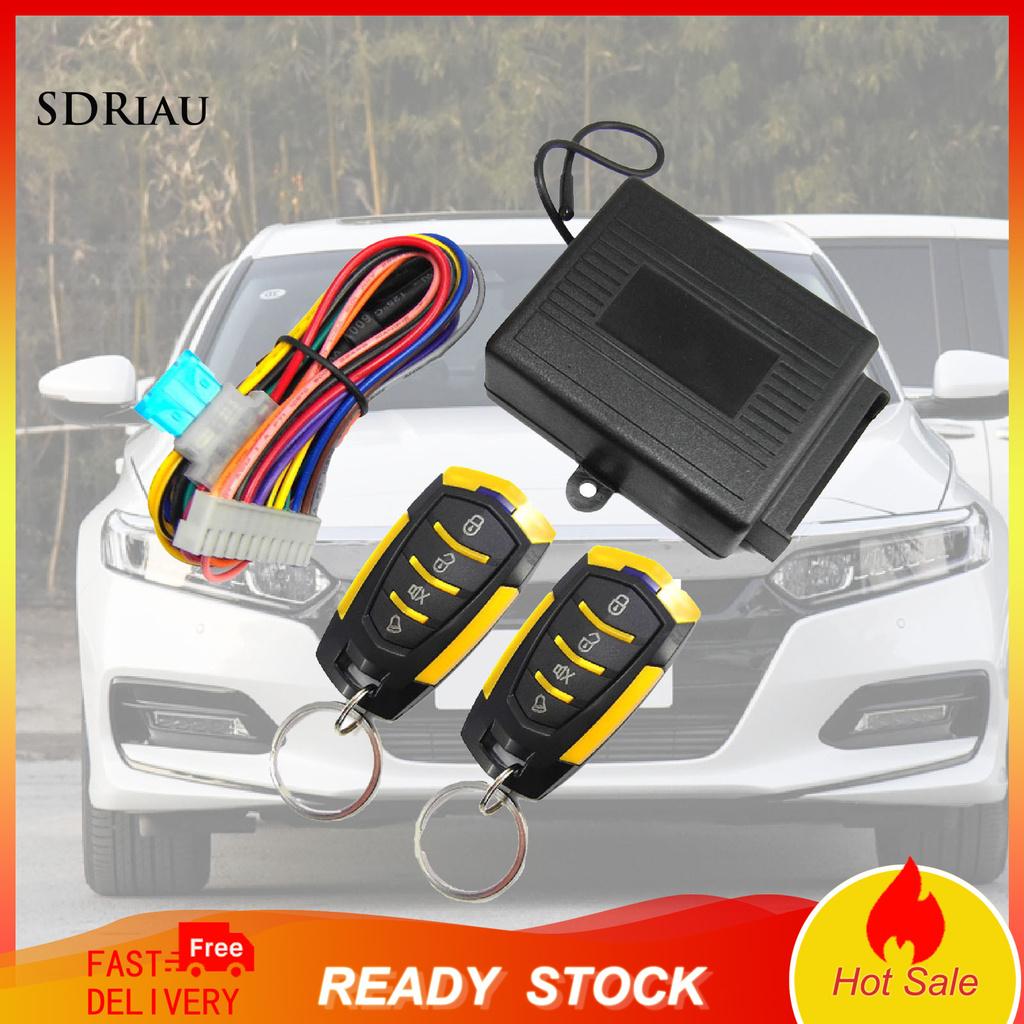 Thiết Bị Báo Động Chống Trộm Cho Xe Hơi Xqx M602-8182 12v Dc