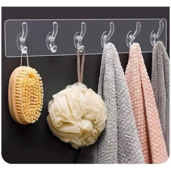 THANH 6 MÓC DÁN TREO TƯỜNG SIÊU CHẮC CHẮN