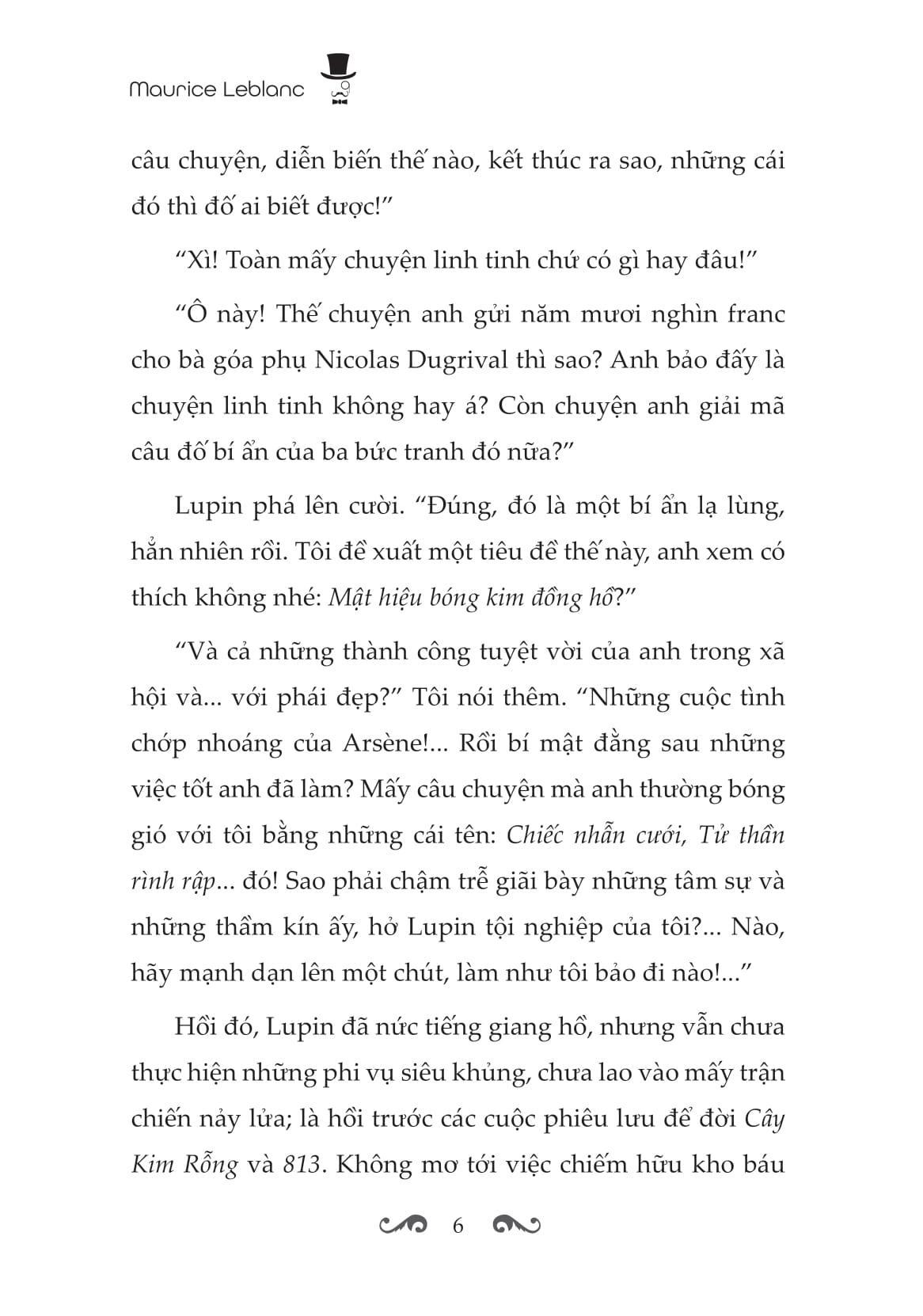 Sách Arsène Lupin - Siêu Trộm Hào Hoa - Lời Thú Tội - ảnh 4