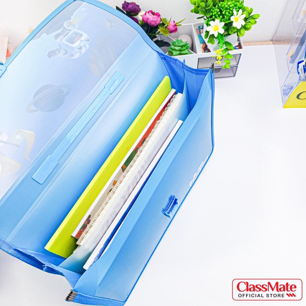 Cặp học thêm 2 ngăn CLASSMATE Thiết Kế Maxtini Dễ Thương, Chất Liệu Nhựa Nguyên Sinh An Toàn CL-SB309