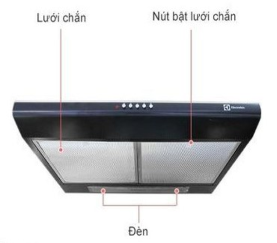 LƯỚI LỌC DẦU MỠ, THAN HOẠT TÍNH MÁY HÚT MÙI ELECTROLUX EFT6510/9510 – HÀNG CHÍNH HÃNG