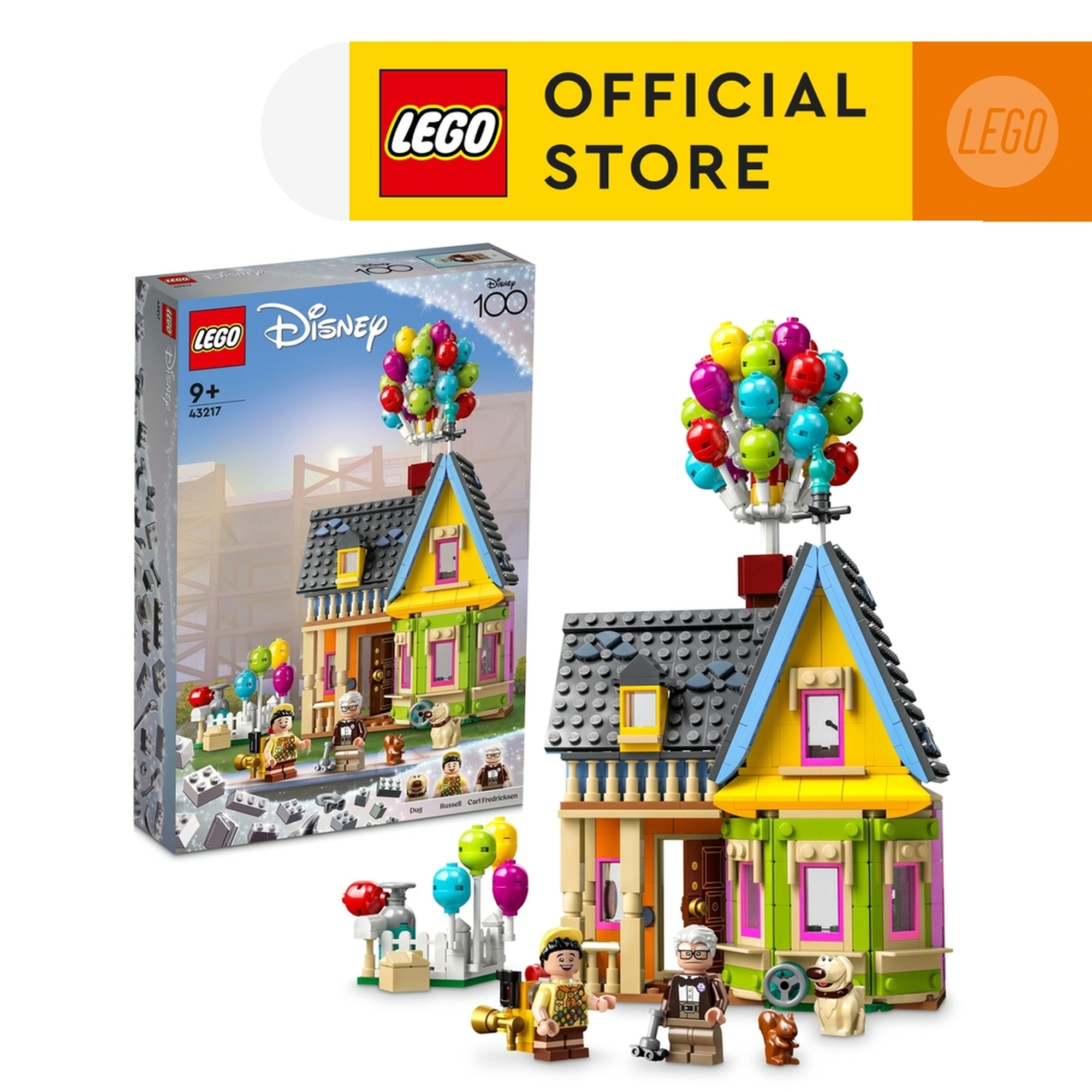 LEGO Disney Princess 43217 Ngôi Nhà Bóng Bay UP (598 chi tiết)