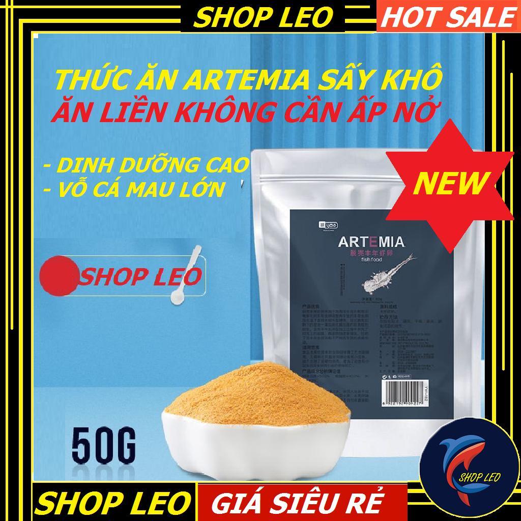 Thức ăn artemia YEE hộp (50 gram) sấy khô - Thức ăn cá giàu dinh dưỡng - artemia chất lượng cao