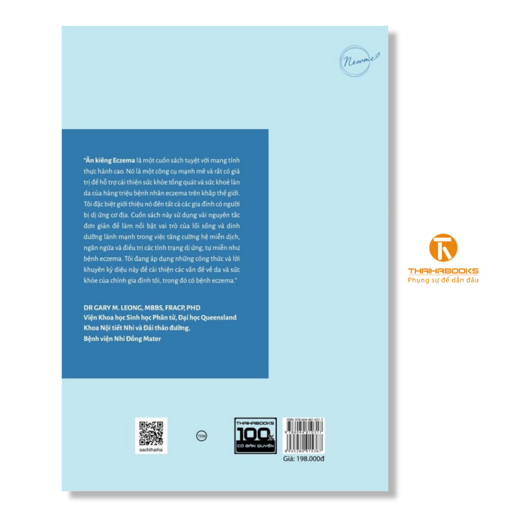 Sách - Ăn kiêng Eczema - Thái Hà Books