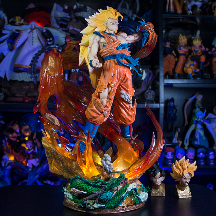 Mô hình songoku có hiệu ứng siêu đẹp