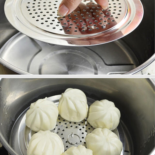 Combo Dụng cụ đánh trứng inox 26cm + Giá hấp inox nội địa Nhật Bản