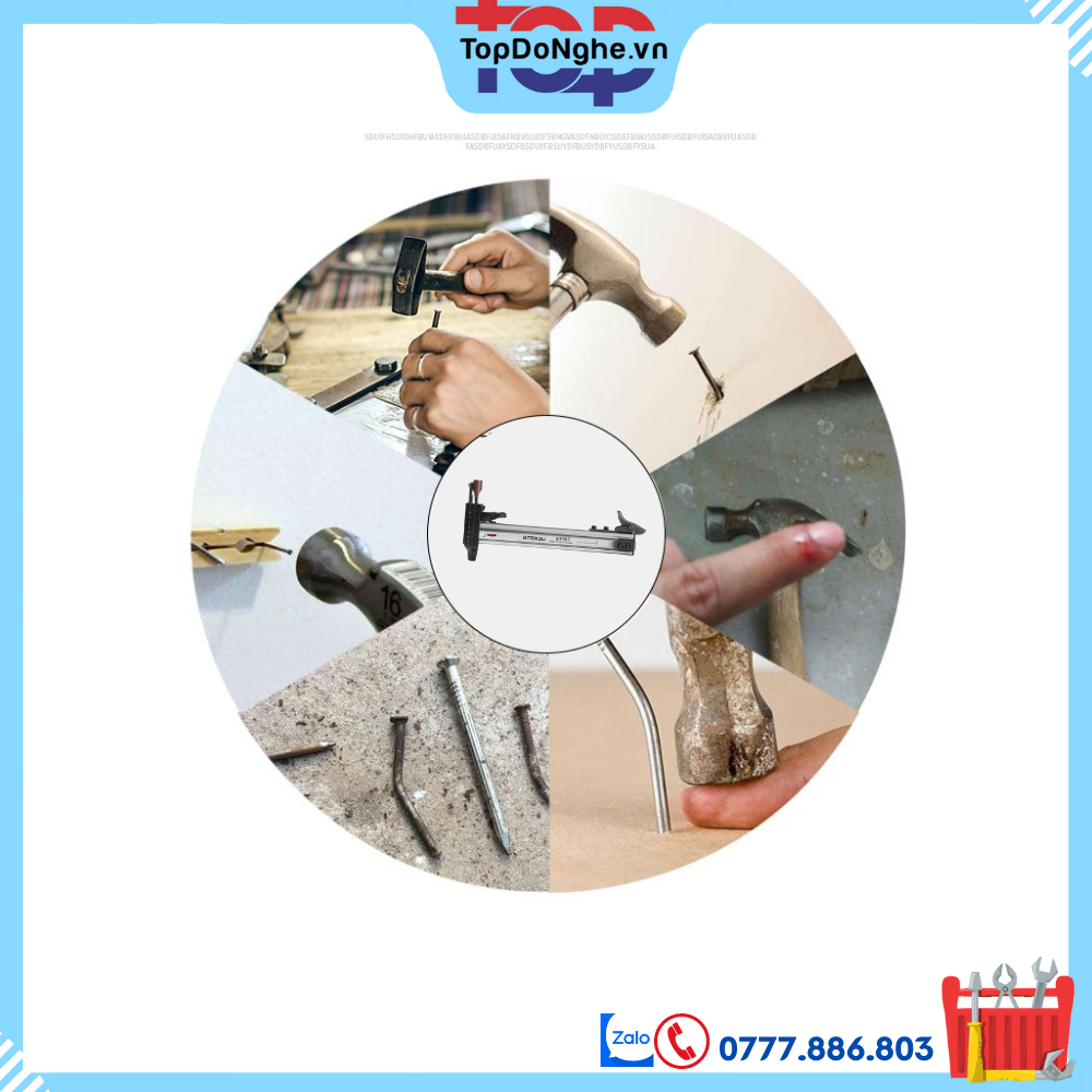 Dụng cụ đóng đinh bê tông tự động ST15 ST18 tặng kèm hộp đinh