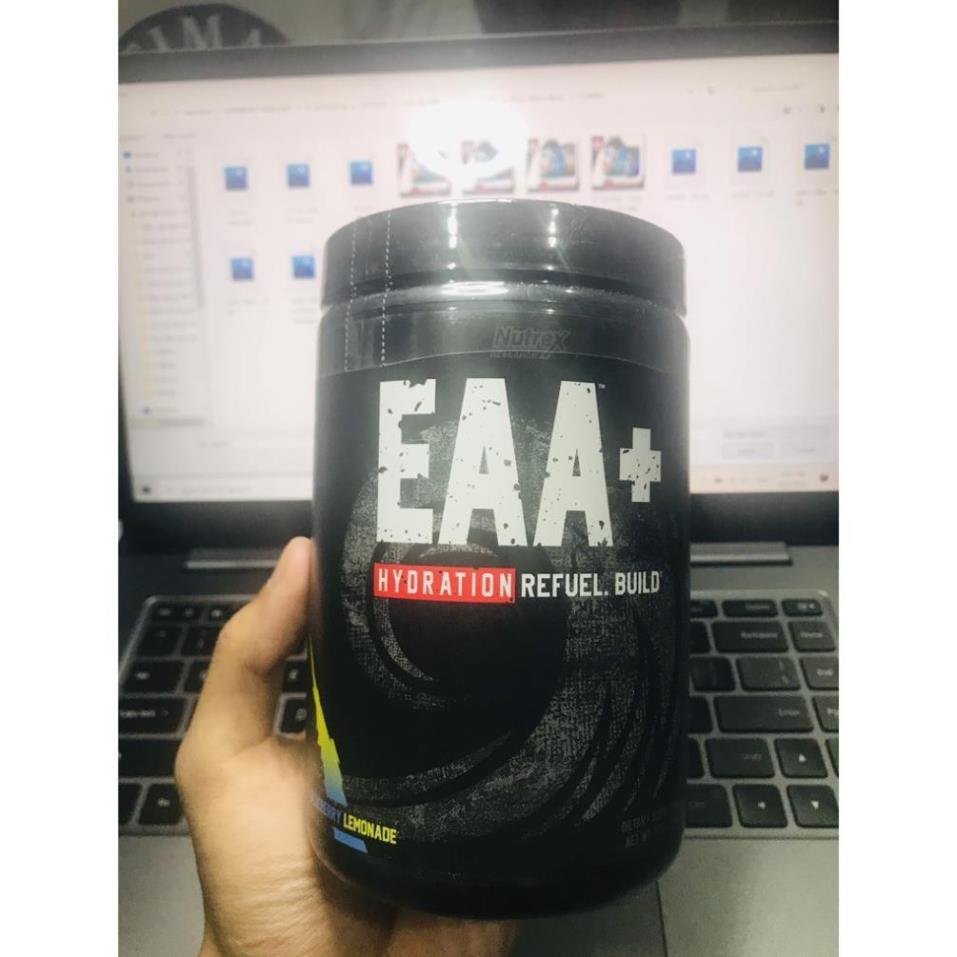 Eaa Amino Axit Chống Dị Hóa Phục Hồi Cơ - Tăng Cường Cơ Bắp- Bổ Sung Điện Giải Nutrex EAA+ Hydration (30 lần) dùng