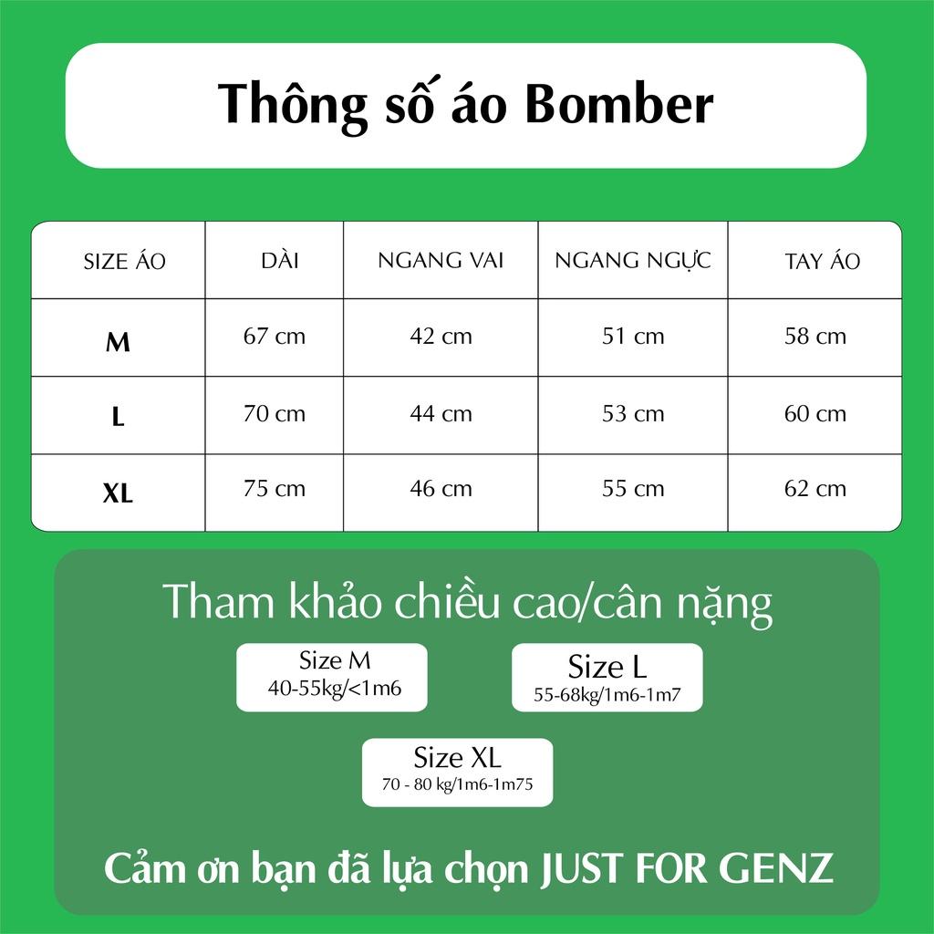 Áo khoác Bomber Varsity Jacket Dinner, áo bomber nam nữ unisex chất nỉ bông JFgenz