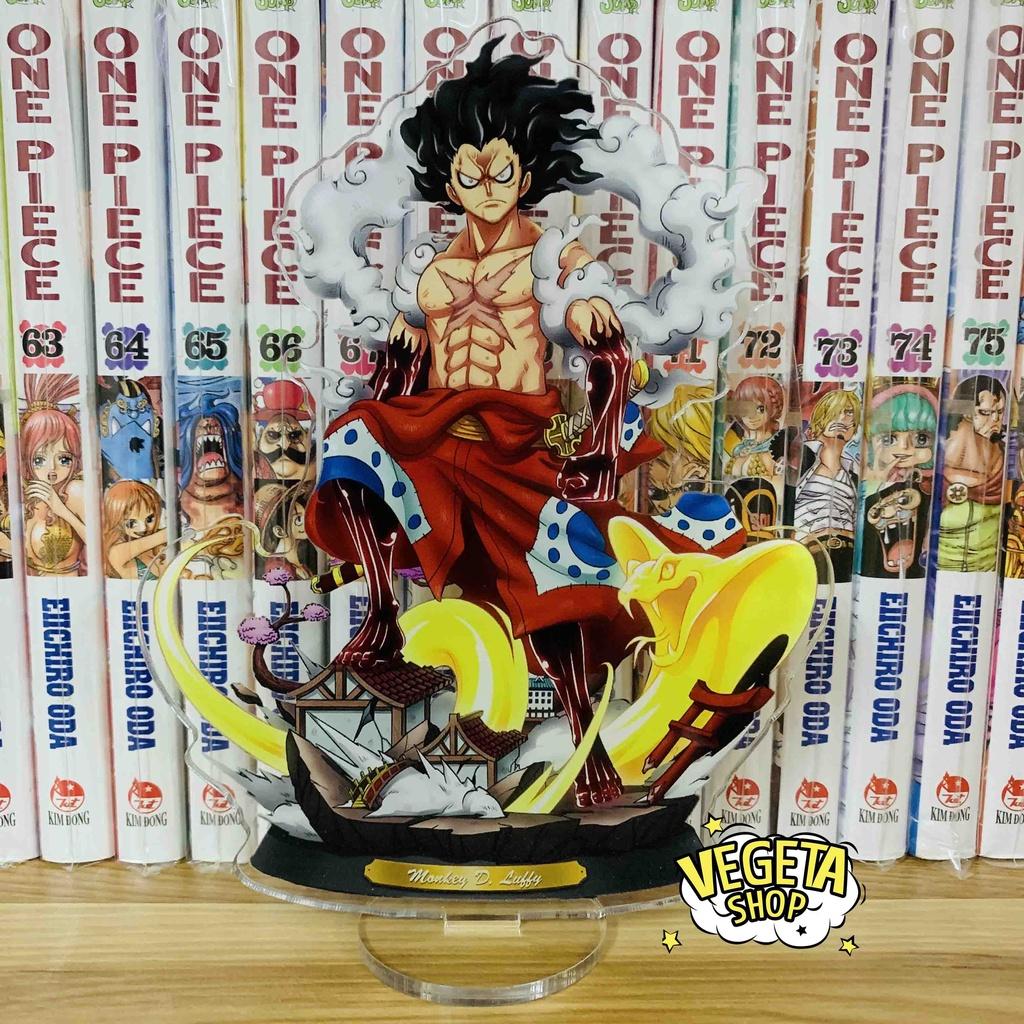 Mô Hình Tượng Standee Acrylic Mica 2 mặt - One Piece - Luffy Gear 1 2 3 4 Râu trắng Edward Newgate Ace Sabo Ivankov