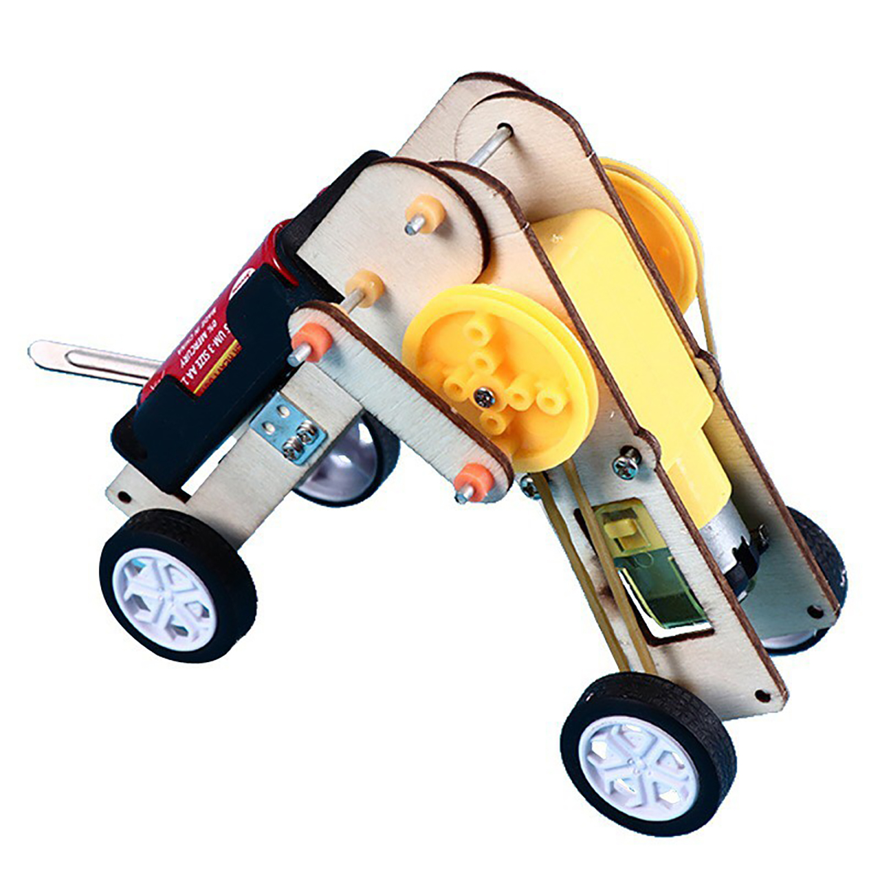 Đồ chơi trẻ em S05 thông minh sáng tạo STEM mô hình lắp ráp con sâu đo bằng gỗ