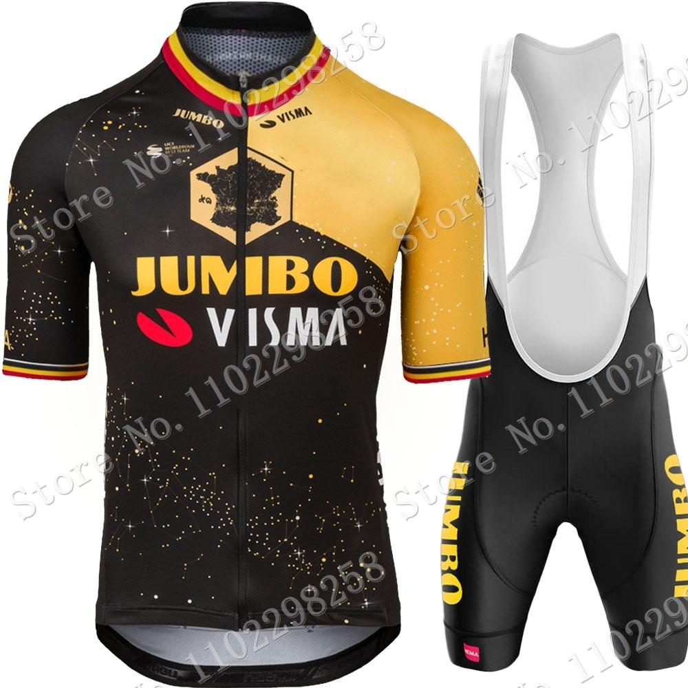 2023 Jumbo VISMA Đội hình Tour Đoàn xe đạp áo sơ mi xe đạp áo dài tay xe đạp xe đạp xe đạp BIB SHORTS MTB ROPA ROPA Color: 2023 Team 8 Size: XXS