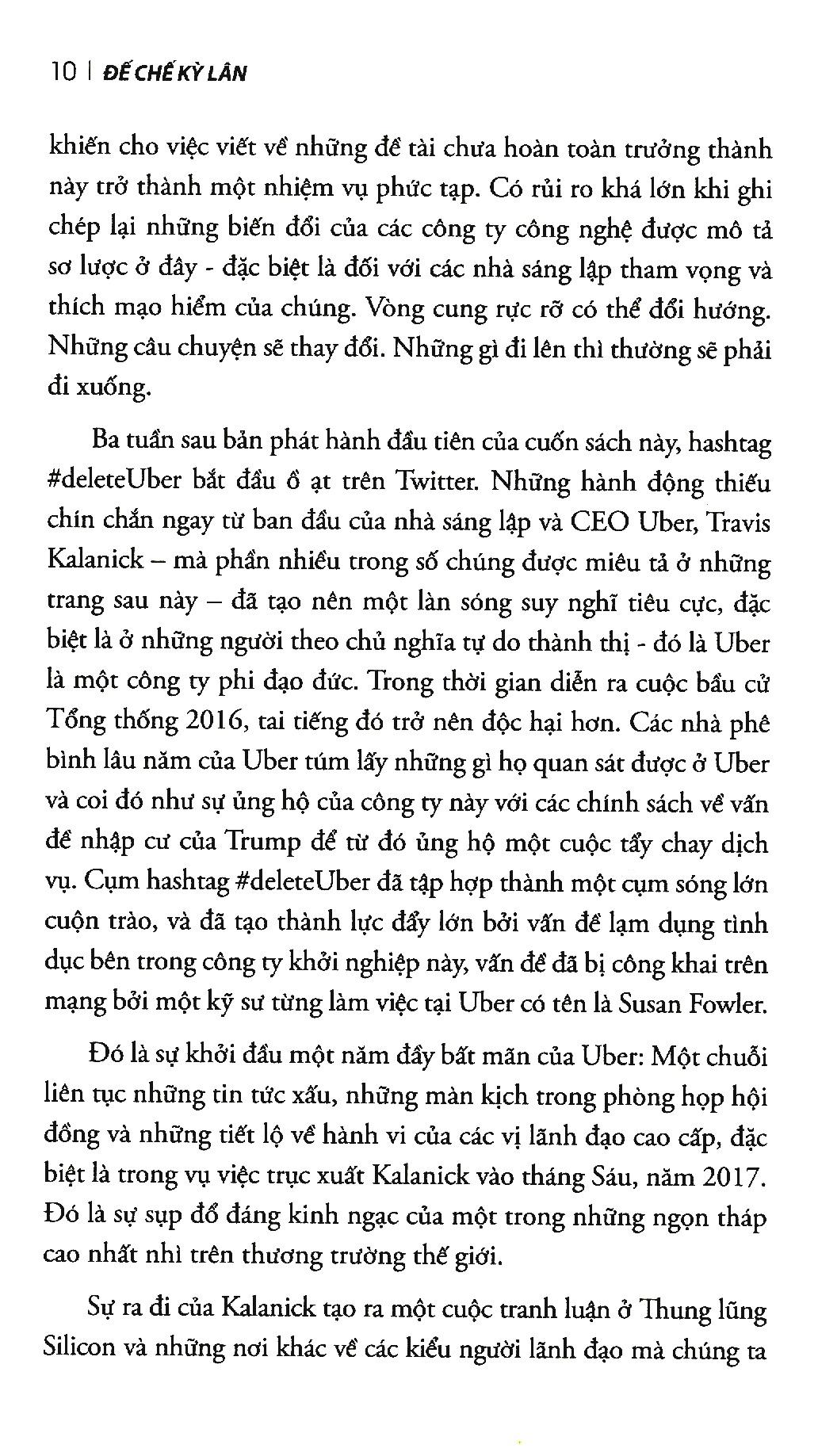Sách Đế Chế Kỳ Lân: Uber, Airbnb Và Cuộc Chiến Tạo Lập Thung Lũng Silicon Mới