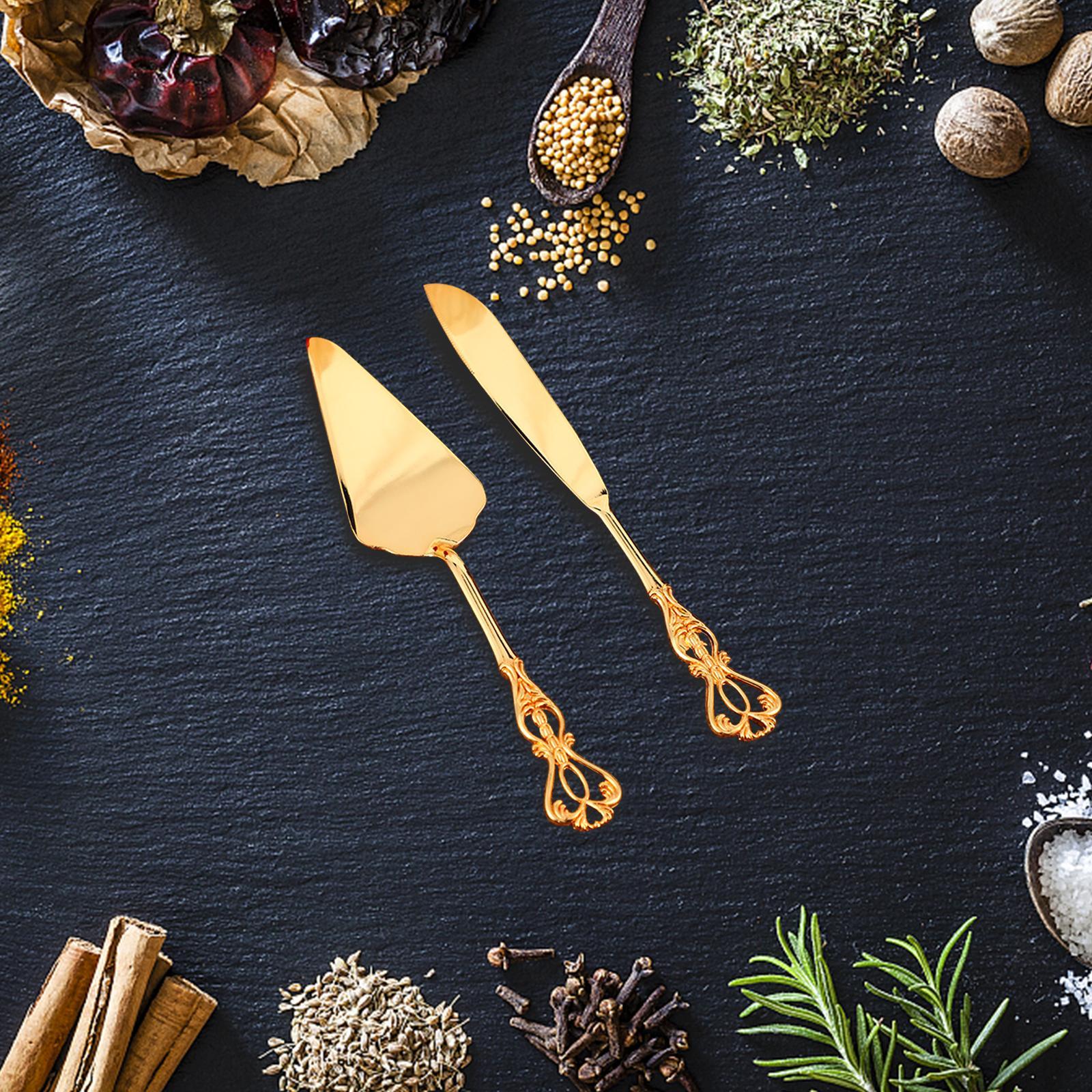 Cake Serving Set Spatula Baking Tool Cake Cutting Set for Wedding Supplies