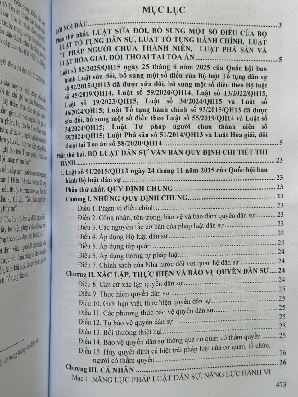 Sách Bộ Luật Dân Sự, Bộ Luật Tố Tụng Dân Sự (sửa đổi, bổ sung năm 2025) - Văn Bản Hướng Dẫn Thi Hành