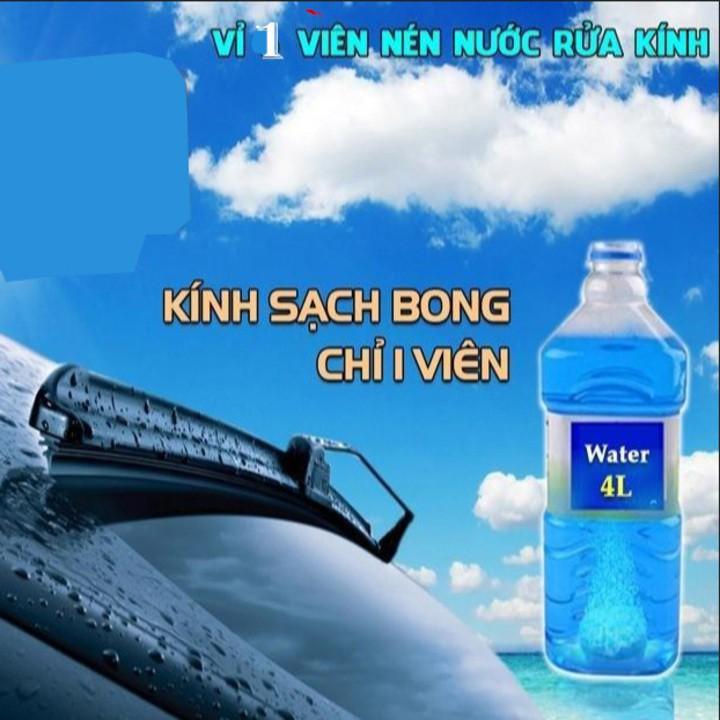 Set 2 gói viên sủi nước rửa kính xe hơi, ô tô cao cấp - Mã: MY-01