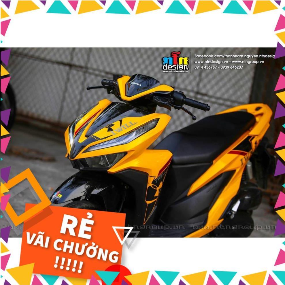 Tem Rời Vario Mẫu Vàng Đen