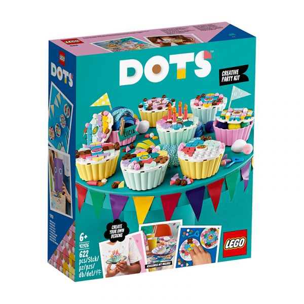 BỘ LẮP RÁP LEGO DOTS 41926 BỮA TIỆC SINH NHẬT SÁNG TẠO