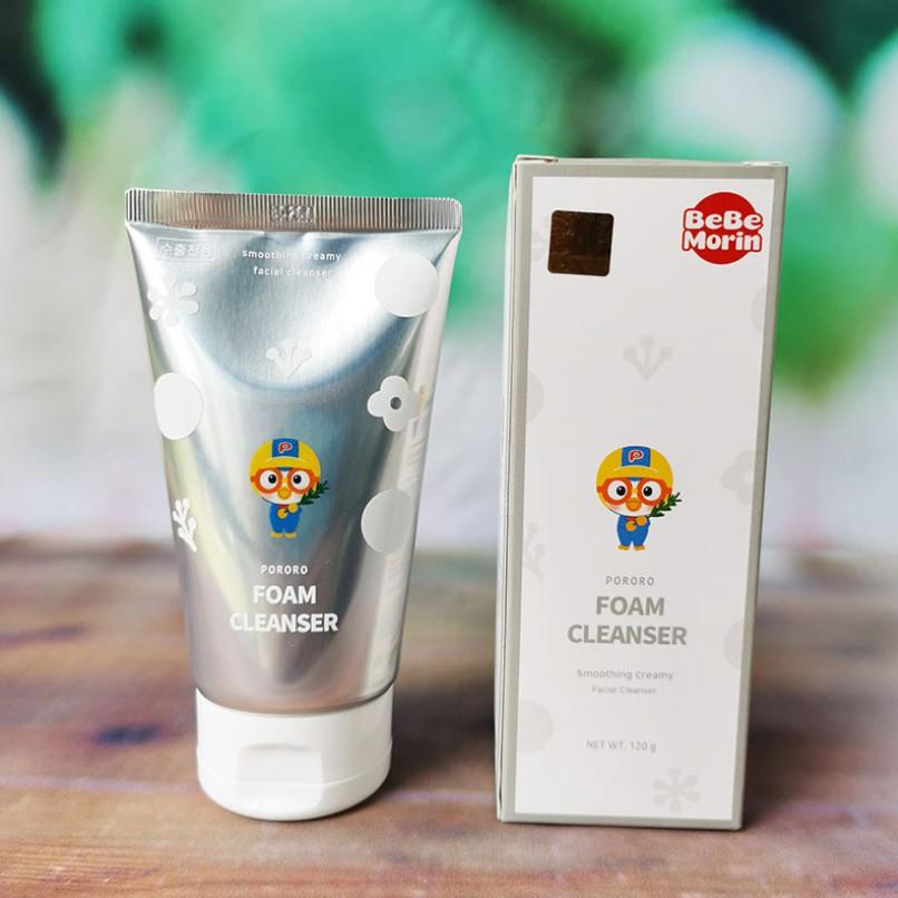 Sữa rửa mặt trẻ em Pororo Foam Cleanser Hàn Quốc 120g