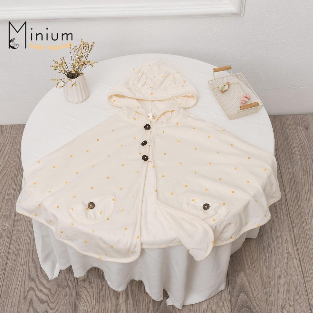 Áo choàng chống nắng cho bé trai, bé gái, chất liêu cotton(size 0-6 tuổi)