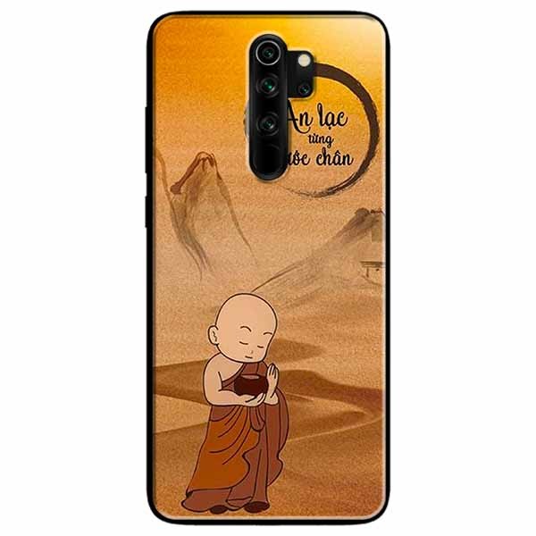 Ốp lưng in cho Redmi Note 8 Pro Mẫu Bước Chân An Lạc