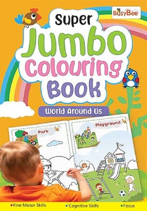 Super Jumbo Colouring Book (World Around Us)