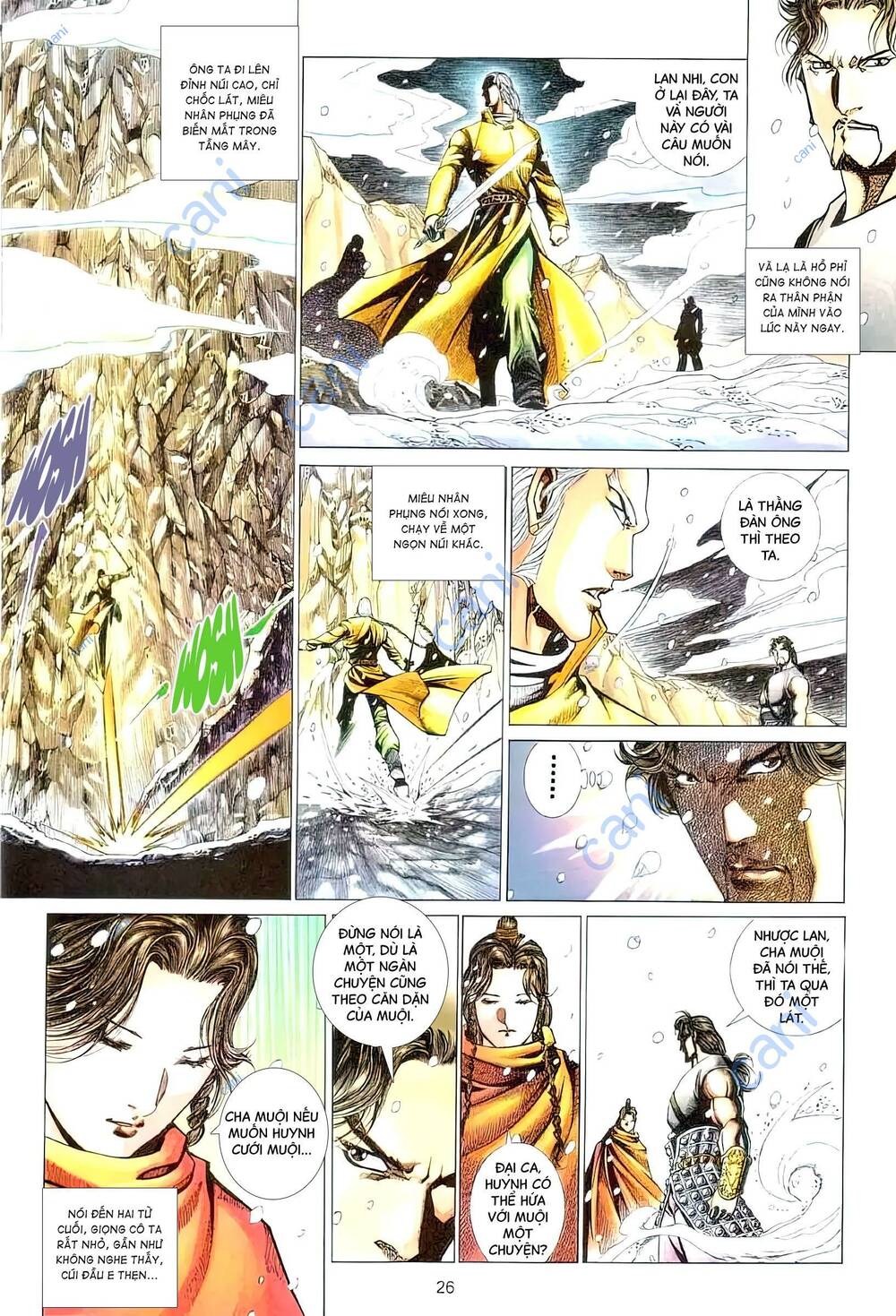 tuyết sơn phi hồ - mã vinh thành chapter 38 11