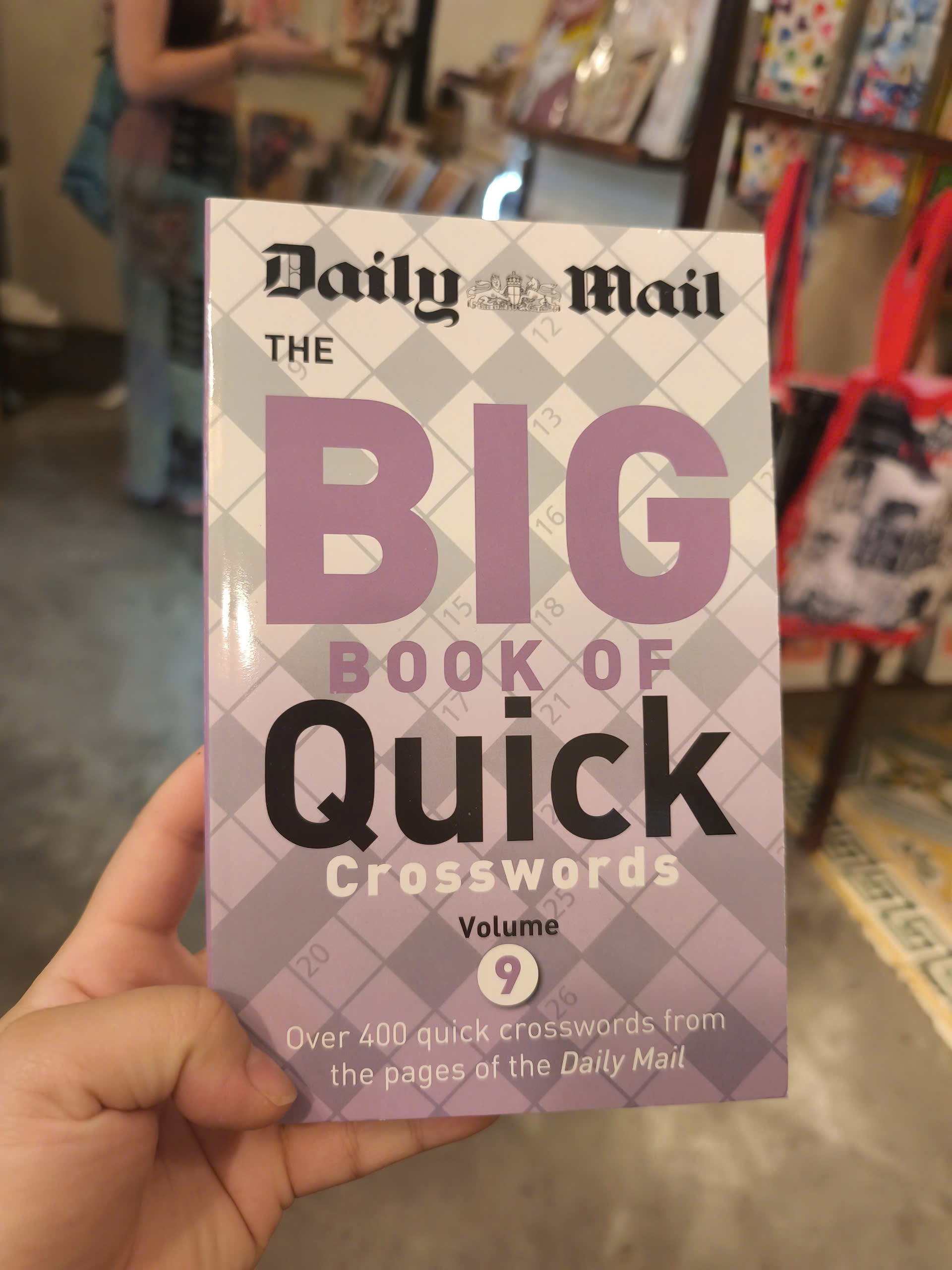 Sách - Big Book of Quick Crosswords 9 | Games / Ngoại văn Nhập khẩu UK / Trò chơi ô chữ giải trí