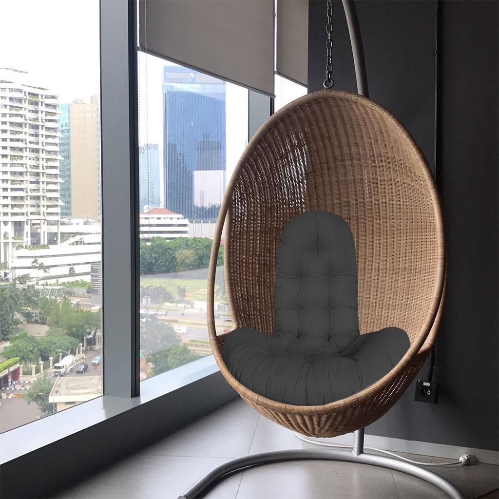 Hanging Egg Chair Cushion Outdoor Indoor Garden Swing Chair Seat Cushion Pad